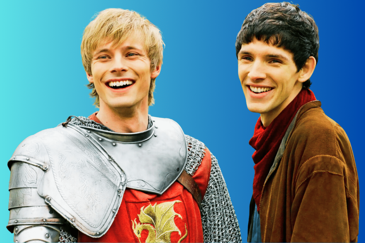 Comment l’humour est-il intégré au drame fantastique dans “Merlin” ?