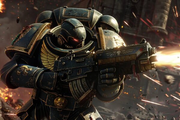 Nouveau gameplay pour Warhammer Space Marine 2 qui promet de l’action intense