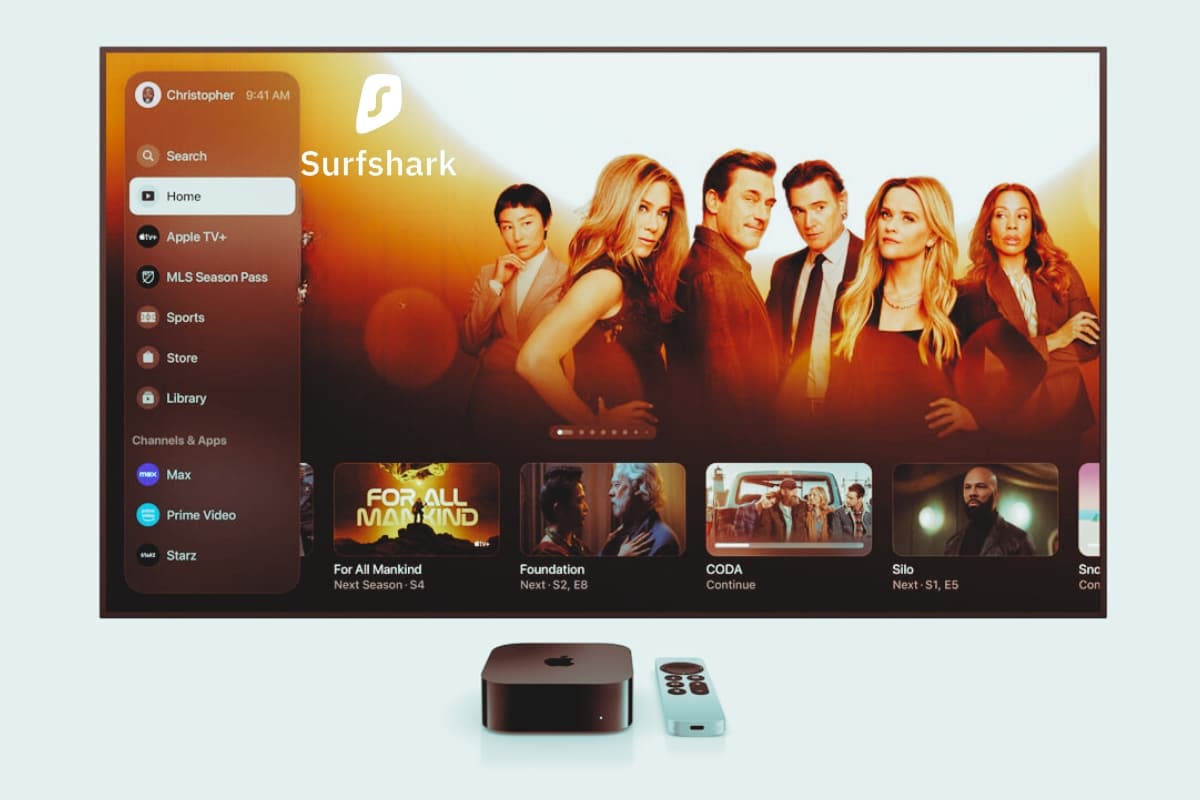 Surfshark VPN désormais disponible sur Apple TV : découvrez les détails !
